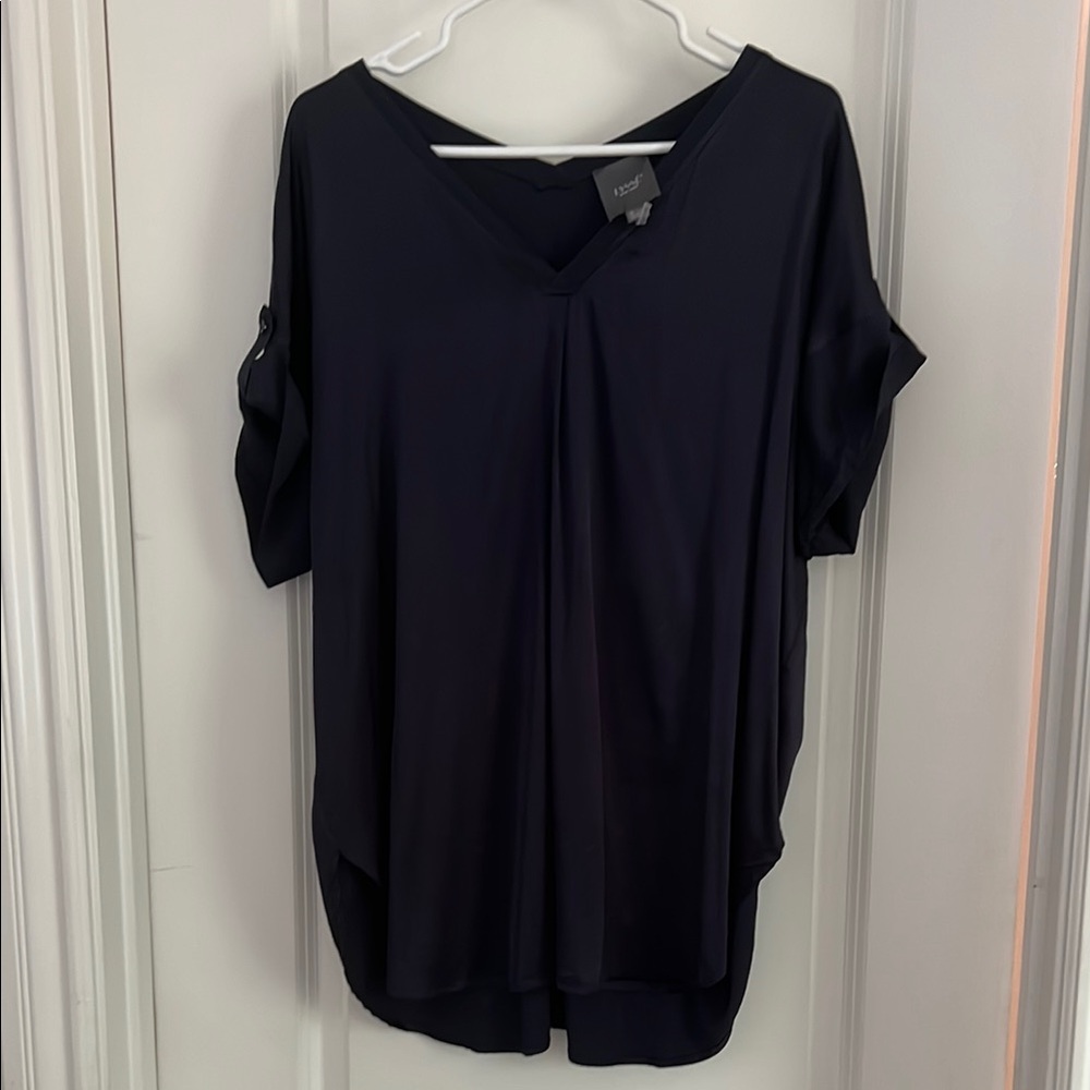 Navy Women's Top by lysee